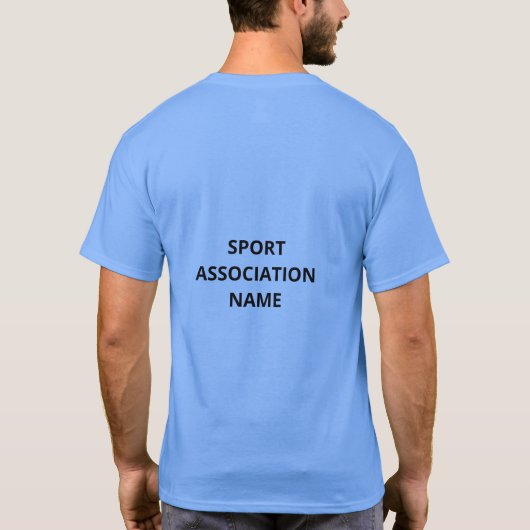 De slimme Waterverf bepaalde Sjabloon van het Biki T-shirt (Achterkant)