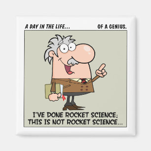 De slimste persoon op het werk magneet