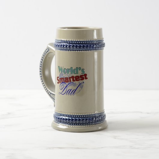 De slimste vader van de wereld bierpul (Voorkant links)