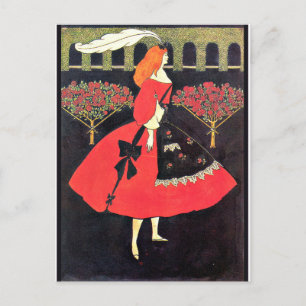De slippers van Assepoester Beardsley Briefkaart