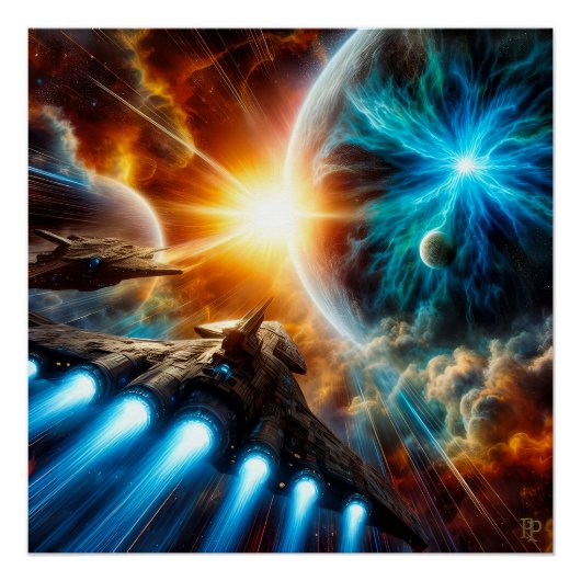 De Slipstream manoeuvre Perfect Poster (Voorkant)