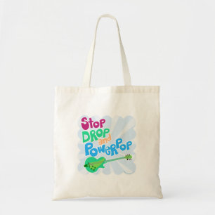 De Slogan van de Muziek van de Daling van het eind Tote Bag