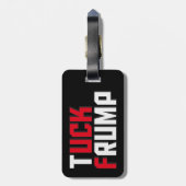 De Slons Grappige AntiDonald Trump Wordplay van de Bagagelabel (Achterkant verticaal)