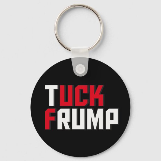 De Slons Grappige AntiDonald Trump Wordplay van de Sleutelhanger (Voorkant)