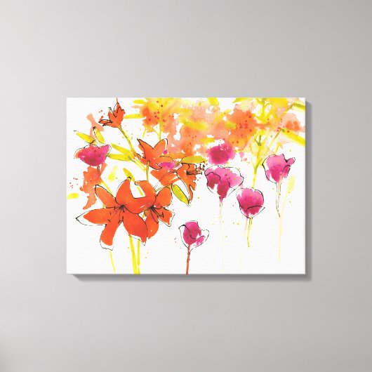 De sloppenwijk van Patty Canvas Afdruk (Voorkant)