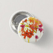 De sloppenwijk van Patty Ronde Button 3,2 Cm (Voorkant /achterkant)