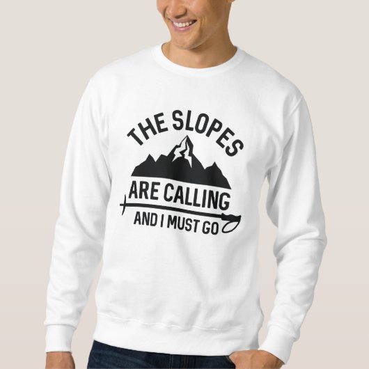 De sloppenwijken roepen en ik moet gaan trui (Voorkant)