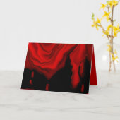 De slordige kaart van Halloween van de Vampier (Gele Bloem)