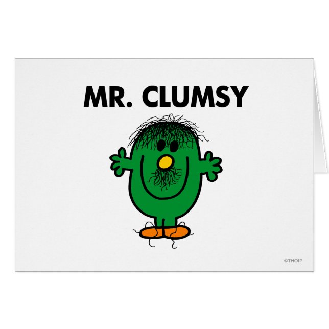 De slordige Mr. Clumsy (Voorkant Horizontaal)