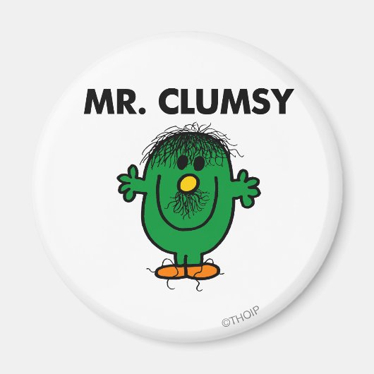 De slordige Mr. Clumsy Magneet (Voorkant)