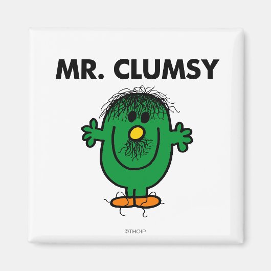 De slordige Mr. Clumsy Magneet (Voorkant)