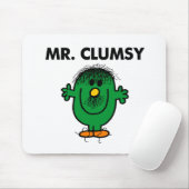 De slordige Mr. Clumsy Muismat (Met muis)