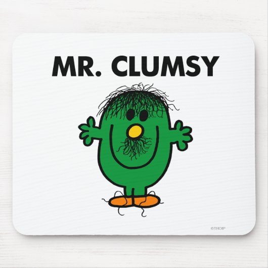 De slordige Mr. Clumsy Muismat (Voorkant)