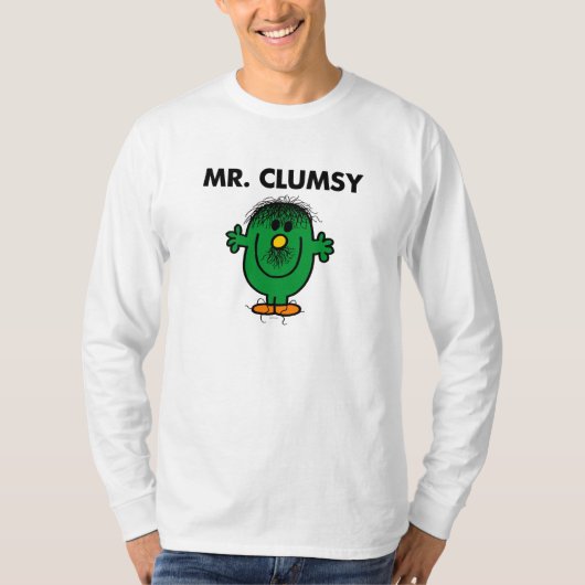 De slordige Mr. Clumsy T-shirt (Voorkant)
