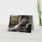 De sluier en het boeket - aangepast aankondiging (Voorkant)