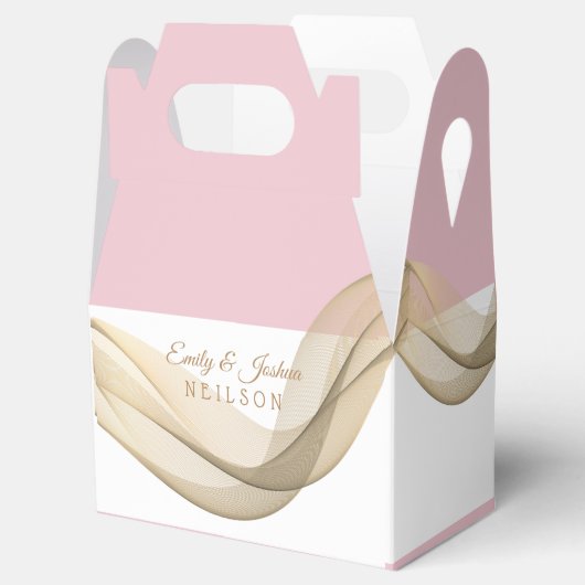 De sluier gunst doos Tempel bruiloft Bedankdoosjes (Geopend)