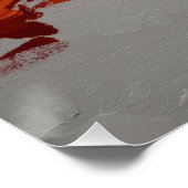 De sluier van wijsheid glossy perfect poster (Hoek)