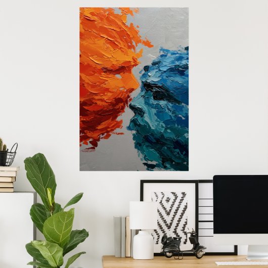 De Sluier van Wijsheid Mat Poster (Thuiskantoor)