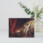 De sluis van Fragonard Jean-Honoré (beste kwalitei Briefkaart (Staand voorkant)