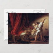 De sluis van Fragonard Jean-Honoré (beste kwalitei Briefkaart (Voorkant / Achterkant)