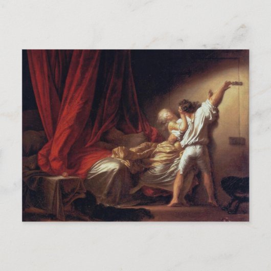 De sluis van Fragonard Jean-Honoré (beste kwalitei Briefkaart (Voorkant)