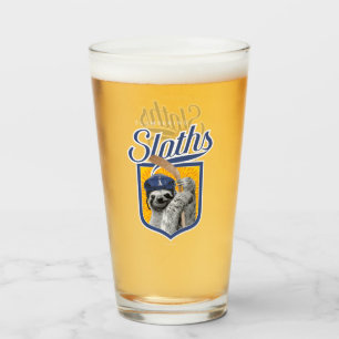 De Slumbering Sloths (Hockey Team) Glas