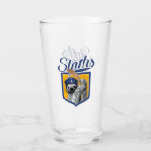 De Slumbering Sloths (Hockey Team) Glas (Voorkant)