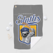 De Slumbering Sloths (Hockey Team) Golfhanddoek (Insitu)