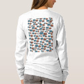 De smaak van fruit: "새콤달콤"(sae-com dal-com) t-shirt (Achterkant)