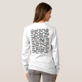 De smaak van fruit: "새콤달콤"(sae-com dal-com) t-shirt (Achterkant volledig)