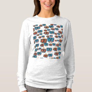 De smaak van fruit: "새콤달콤"(sae-com dal-com) t-shirt