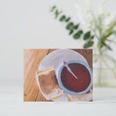 De smaak van warmte briefkaart (Staand voorkant)