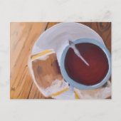 De smaak van warmte briefkaart (Voorkant)