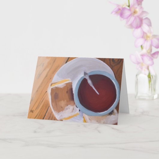 De smaak van warmte kaart (Orchidee)