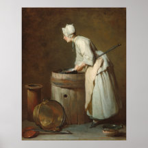 De smaakmaker Maid - Jean-Siméon Chardin Fine Art