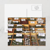 De smaken van het briefkaart van de Provence (Voorkant / Achterkant)