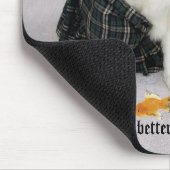 De smakreel is beter dan een andere vis. muismat (Hoek)