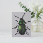 De smaragdgroene Producten van de Kever Briefkaart (Staand voorkant)