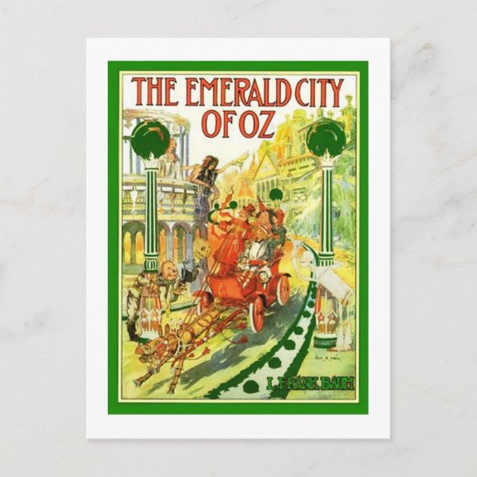 De smaragdgroene Stad van Oz Briefkaart (Voorkant)