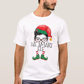 De Smart Elf Matching Family Pajamas Kerstmis Xm T-shirt
