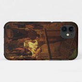 De smederij (olieverf op doek) Case-Mate iPhone case (Achterkant (horizontaal))