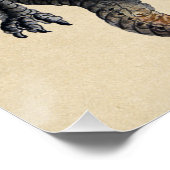 De Smeltkroes van de draak Alchimie Perfect Poster (Hoek)