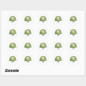 DE SMELY SPROUT RONDE STICKER (Vel)