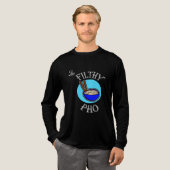 De smerige Pho Tri-Blend Shirt (Voorkant)