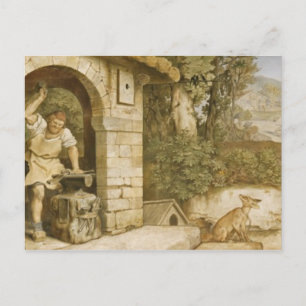 De smid van Ruhla, c.1854-55 Briefkaart