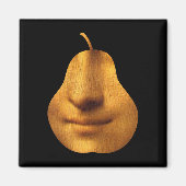 De Smile Square Magnet van Mona Lisa (Voorkant)