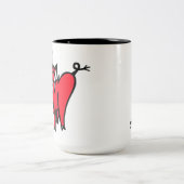 de smirk - mok - kleur (Center)