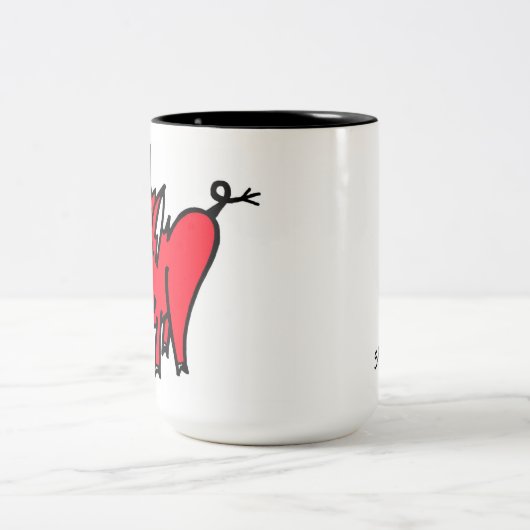 de smirk - mok - kleur (Center)