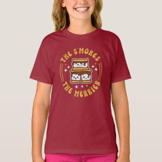 De S'mores De Merrier Grappige Kawaii Camping Gift T-shirt