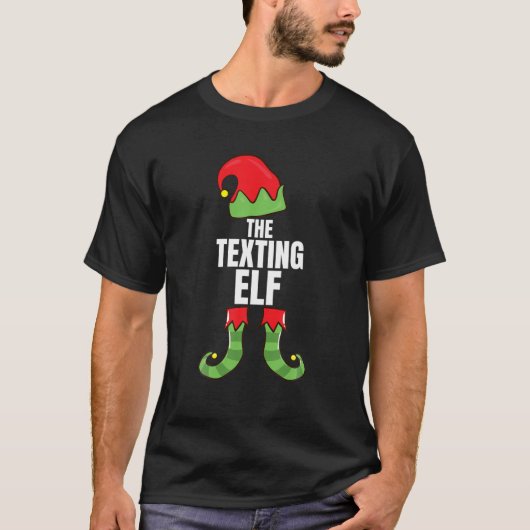 De sms-Elf Matching Family Kerstgroep Pa T-shirt (Voorkant)